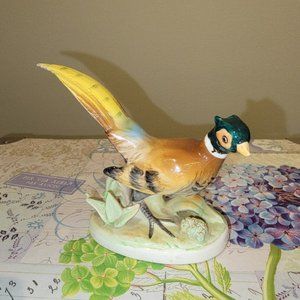 Vintage Pheasant Ceramic Figurine